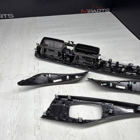 BMW F87 M2 16-21 Front Dry Carbon Fiber Interior Trim Panel Set of 4 OEM