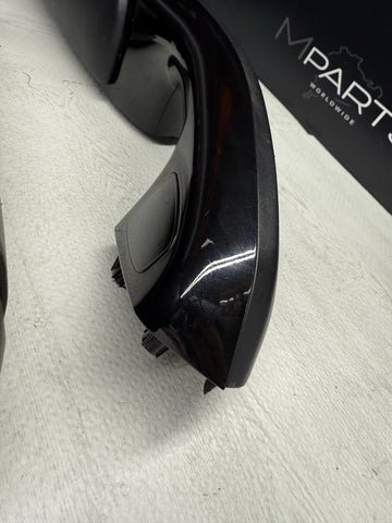 01-06 BMW E46 M3 Coupe Interior Armrests Trim Set Piano Black