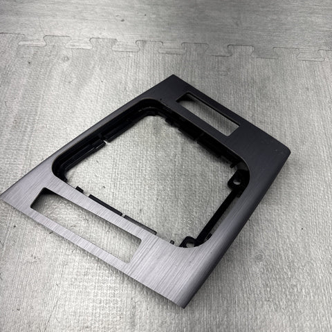 BMW E46 M3 Convertible 01-06 Aluminum Center Shift Shifter Trim OEM