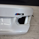 BMW F80 M3 15-20 Rear Mineral White Metallic Trunk Deck Lid Panel OEM *Pick Up*