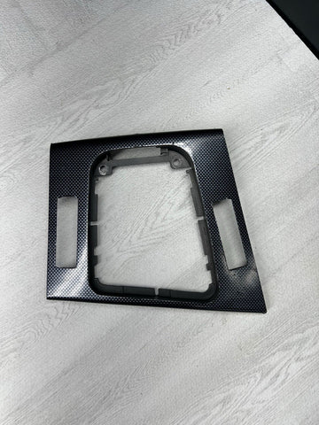 BMW E46 325 330 M3 Coupe 01-06 Carbon Style Wrapped Center Shift Shifter Trim