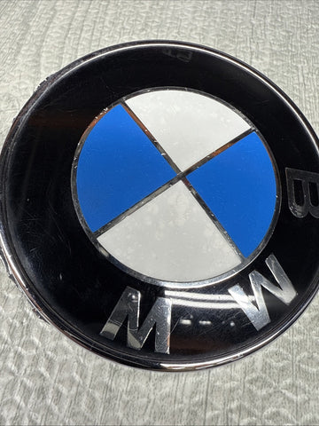 07-13 OEM BMW E92 328 335 M3 Sedan Trunk Lid Rear Round Emblem Badge Genuine