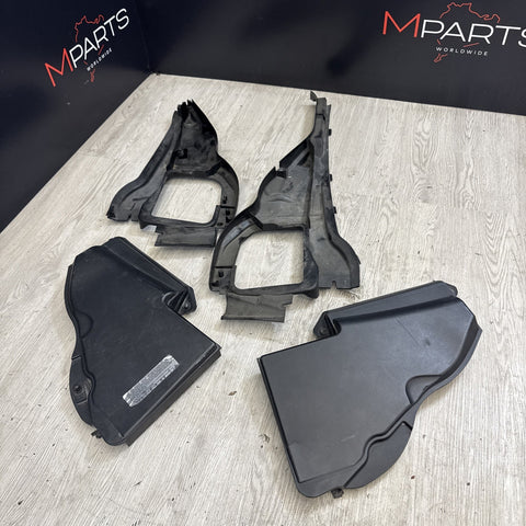 BMW E92 M3 08-13 Front  Lower Upper Top Cabin Micro Filter Housings Covers Oem