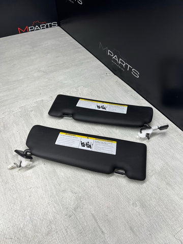 14-20 OEM BMW F22 F87 228 230 M235 M240 M2 Interior Sun Visor Black Pair SET