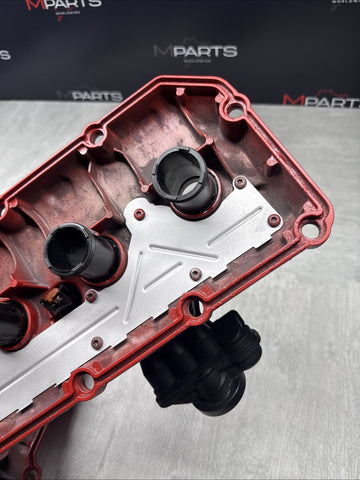 2008-2013 BMW E90 E92 E93 M3 S65 V8 Valve Covers Pair LH RH 7838268 7838267 Red