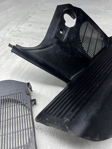 BMW E36 / M3 Black Kick Panels Speaker Covers Dead Pedal Sedan 1960993 8144030