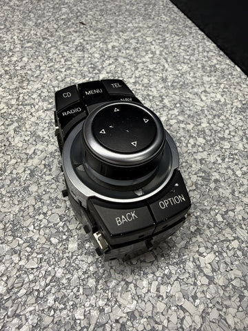 08-13 BMW E90 E92 E60 E70 E82 E88 CIC iDrive Control Knob Switch 9240956 OEM