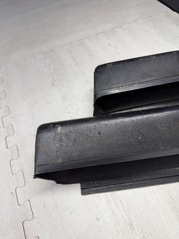 BMW 94-99 E36 Coupe Convertible Door Panel Pockets Black Set OEM