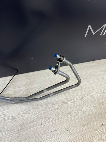 OEM 15-18 PORSCHE MACAN TRANSMISSION OIL COOLER HOSES PIPES LINES SET