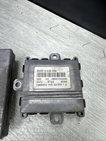 BMW E60 E63 M5 M6 Adaptive Headlight Control Module Ballast Pair OEM 6939069