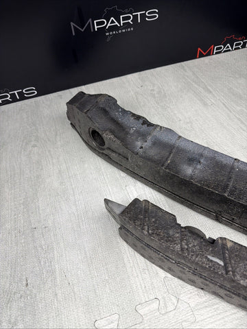 02-06 BMW E46 M3 Front Bumper Rebar Styro Foam Support Complete / Separated