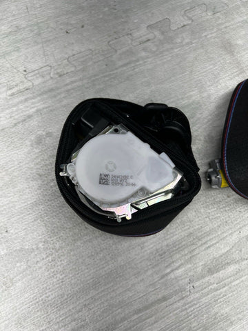 BMW 15-20 F82 M4 Coupe Competition Front Seat Belts Seatbelts Pair 34097873