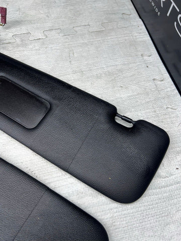 07-13 OEM BMW E88 E93 128 328 335 M3 Convertible Driver Passenger Sun Visor SET