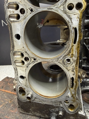 08-13 BMW E90 E92 E93 M3 S65 Engine Motor Bare Block *1 Scored Cylinder