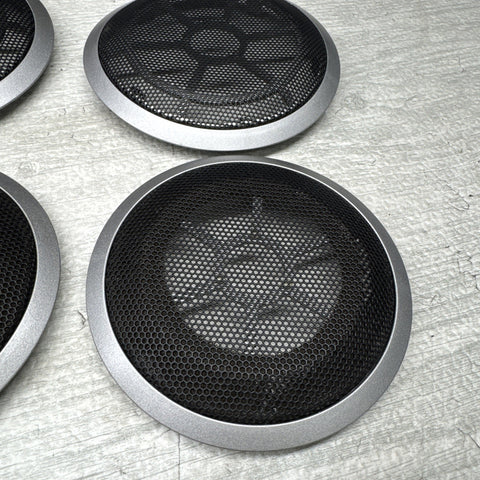 07-13 BMW E92 E93 3-Series 2dr Front Rear Door Individual Speaker Covers Trims
