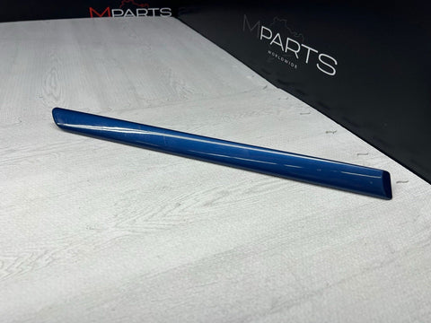 00-06 BMW E46 M3 Rear Right Side Quarter Panel Trim Blue OEM 2694732