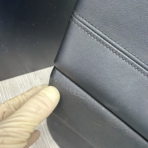 01-06 BMW E46 M3 FRONT DRIVER LEFT SIDE DOOR PANEL CARD BLACK OEM