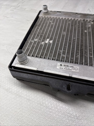 15-20 OEM BMW F80 F82 M2 M3 M4 S55 Left Secondary Aux Radiator Cooler + Bracket
