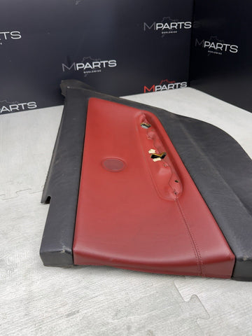 BMW 01-06 E46 M3 COUPE RIGHT REAR QUARTER INTERIOR TRIM PANEL IMOLA RED *Notes*