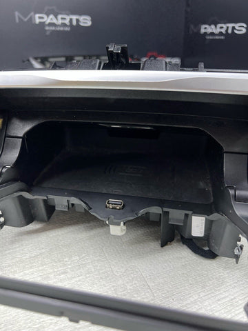 Center Dash Console Carbon Fiber Trims Panels 51168096321 51169396502 BMW F92 M8