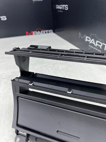 BMW 01-06 E46 M3 Radio Navi Mounting Bracket Storage Tray Relocation Bracket