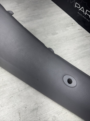 01-06 BMW E46 M3 OEM Convertible Rear Top Lateral Trim Panel RH Gray