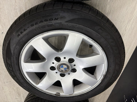OEM BMW Style 45 Wheels 16x7 Rims Tires E46 16” 323 325 328 330 E36 5x120