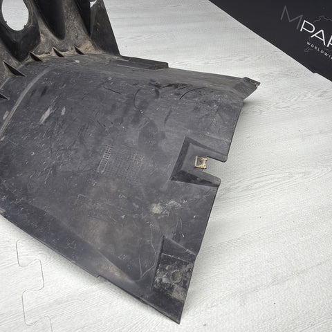 OEM BMW E46 M3 Front Left Splash Shield + Temp Sensors Guard *Cracked