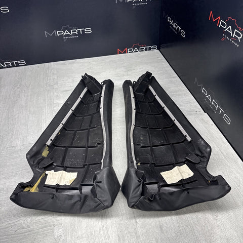 BMW E46 01-05 325ci 330ci M3 Coupe Rear Side Seat Bolsters Black