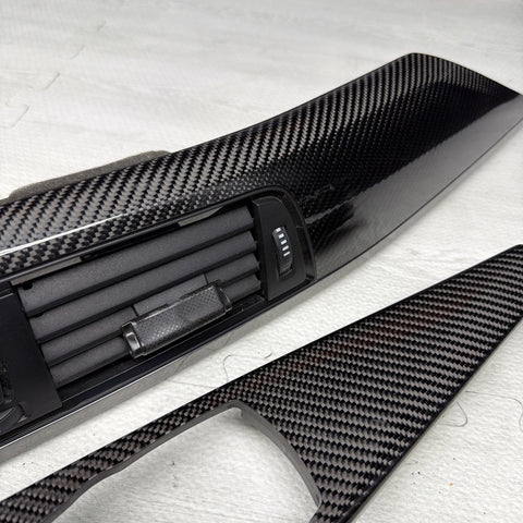 15-20 BMW F80 M3 F82 M4 Carbon Fiber Interior Dash Dashboard Trim Set OEM