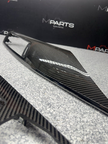 15-20 BMW F83 M4 Carbon Fiber Interior Dash Dashboard Trim Set OEM