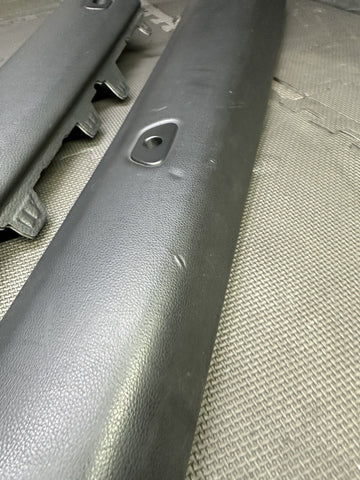 2008-2013 BMW E93 M3 Left Driver Rear Top Trims Black Convertible Original OEM