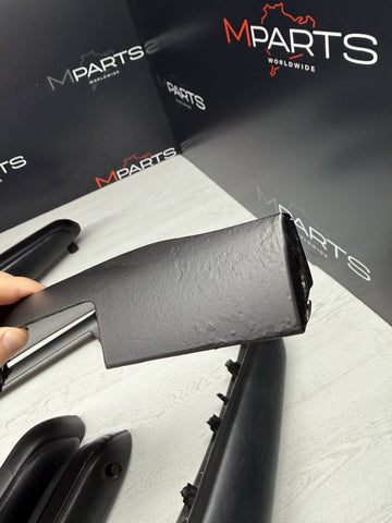 01-06 BMW E46 M3 Convertible Interior Armrests Trim Set Sprayed Black