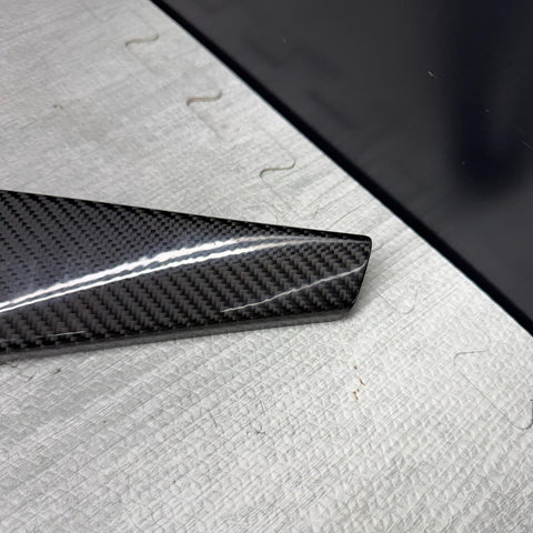 15-20 BMW M3 M4 CENTER CONSOLE IDRIVE CONTROLLER CARBON FIBER TRIM OEM 9232072