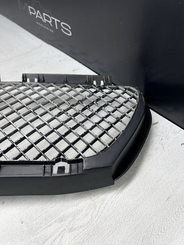 Genuine 01-06 BMW E46 M3 Front Center Bumper Grille Cover Trim *Cracked*