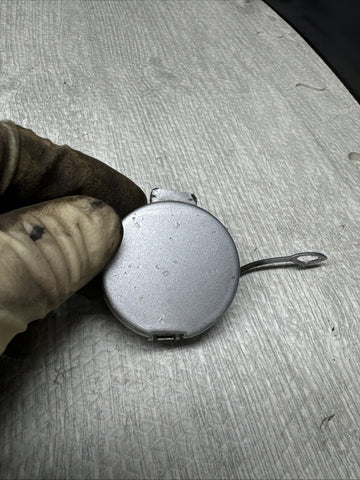 BMW E46 M3 Front Bumper Tow Hook Eye Cover 2695250 OEM Titan Silver