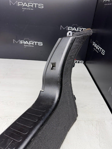 BMW 98-02 Z3 Z3 M Coupe Rear Trunk Side Plastic Panel Trim Insert 8411412