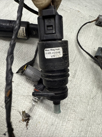 BMW E46 M3 OEM (2001-2006) FRONT BUMPER WIRES WIRING HARNESS PLUGS CONNECTORS