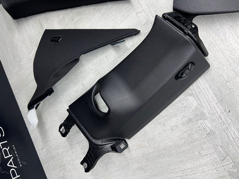 22-25 BMW G87 M2 G42 M240I 230I M SPORT BLACK ANTHRACITE ABC PILLARS TRIMS SET