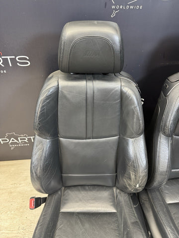 08-13 BMW E92 M3 Coupe Original Black Interior Front Seats Powered Heated