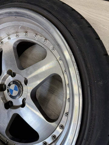 JNC Wheels 5x120 Rims JNC010 Silver Machined Face 18x9 18X10 ET30