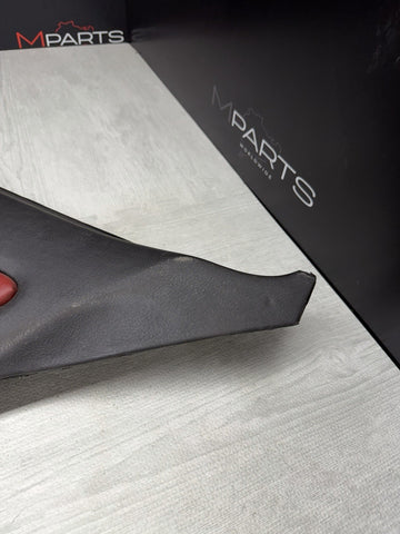 BMW 01-06 E46 M3 COUPE RIGHT REAR QUARTER INTERIOR TRIM PANEL IMOLA RED *Notes*