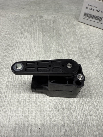 NEW BMW 3 5 7 X3 X5 Front Headlight Level Sensor 37146784697 6784697 ORIGINAL