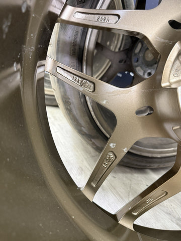 Rohana RFX11 5x120 19x9.5 19x11 Brushed Bronze Rims Wheels Set