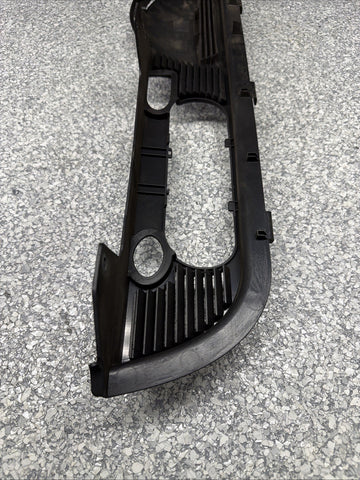 01-06 BMW E46 M3 CONVERTIBLE REAR SEAT ROLLOVER BAR TRIM COVER BLACK 8204279 OEM