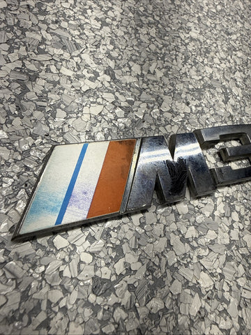BMW E36 M3 Rear Badge Trunk Emblem 51142250539 51142250811