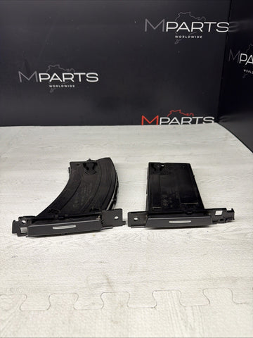 06-13 BMW E90 E92 328 335 M3 Right Left Cup Holder Cupholders Black OEM