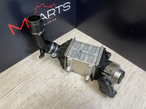 12-16 BMW M5 M6 F06 F10 F12 F13 Throttle Body Intercooler Right Passenger