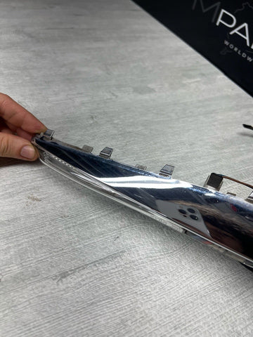 08-13 BMW E90 E92 E93 M3 Front Fender Grilles Side Marker Light Chrome Trims OEM