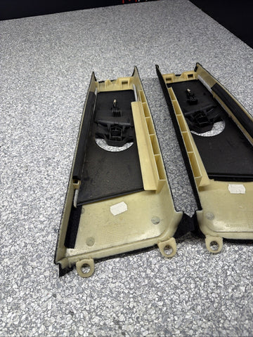 BMW E46 M3 Coupe B Pillars Trims Cover Black 330ci 325ci 328ci